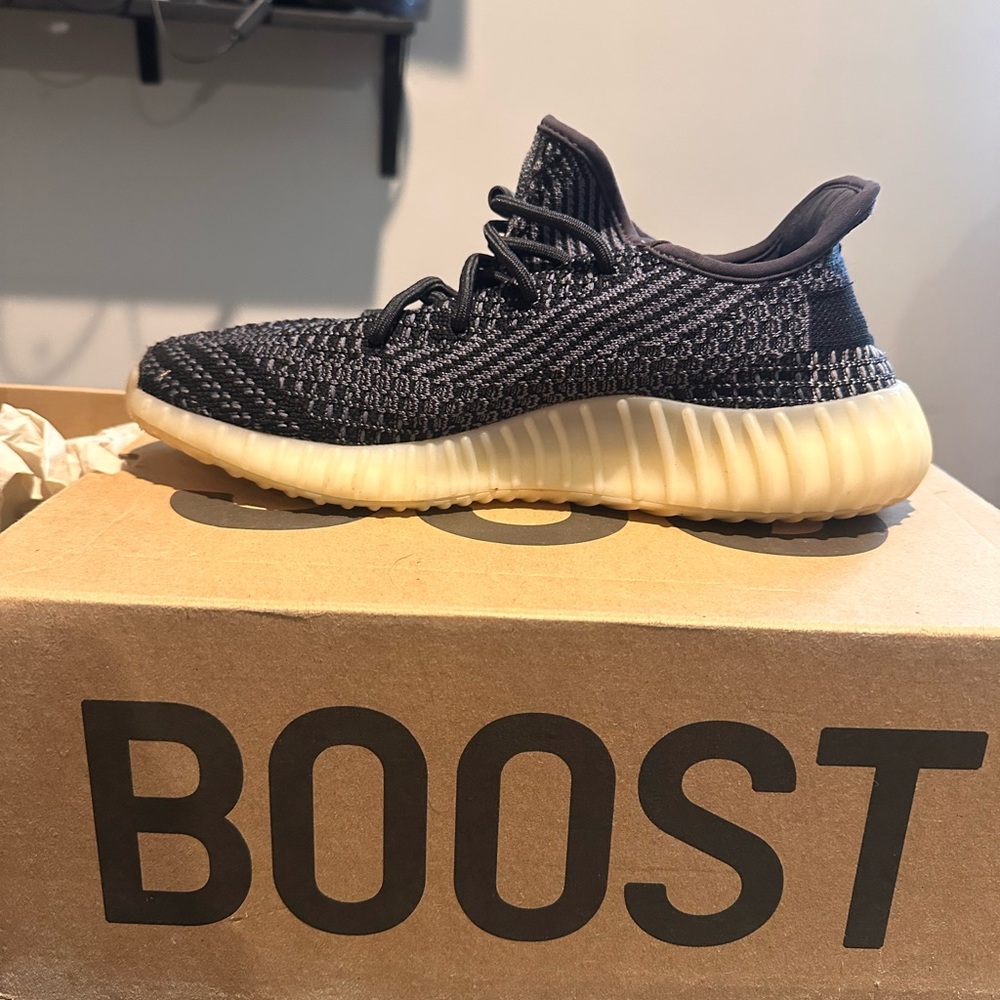 Adidas Yeezy Boost 350 V2 in Black and Cream